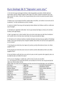 Kurs biologi åk 9