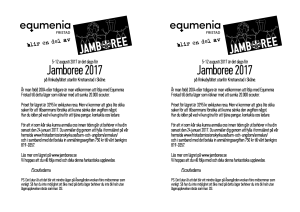 Jamboree 2017 Jamboree 2017