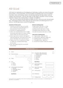 ASI Grund - Socialstyrelsen
