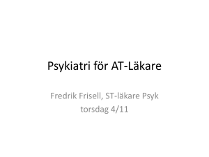 Psykiatri för AT