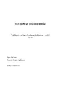 Perspektiven och Immunologi