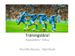 Träningslära!