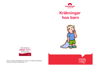 Kräkningar hos barn