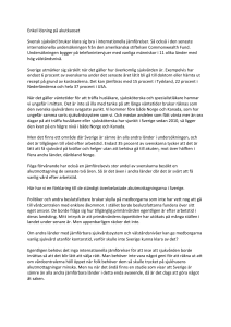 Enkel lösning på akutkaoset Svensk sjukvård brukar klara sig bra i