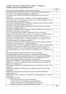 GEMENSAMT URVAL I BIOLOGI 2007 / FRGA 2