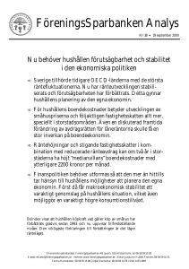 FöreningsSparbanken Analys