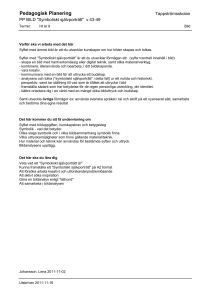 Pedagogisk Planering