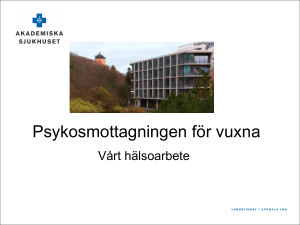 Psykosmottagningen för vuxna