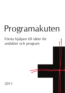 Programakuten - Frälsningsarmén