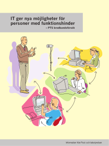 IT ger nya möjligheter för personer med funktionshinder