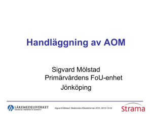 Handläggning av AOM