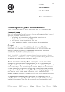 Stadsodling för integration och sociala möten