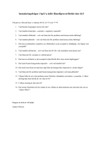 Instuderingsfrågor i Sp13a, etik vt 16