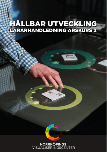hållbar utveckling - Visualiseringscenter C