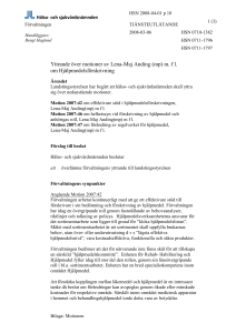 1 (3) Förvaltningen HSN 2008-04-01 p 10 tjänsteutlåtande 2008