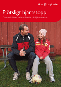 Plötsligt hjärtstopp - Hjärt