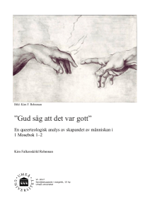 Gud såg att det var gott