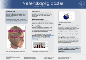 Mall med san-serif-typsnitt - Bildmakarna
