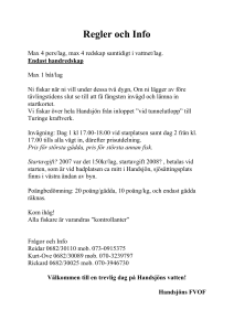 Regler och Info