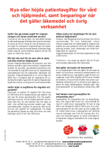 Frågor och svar (maj) sjukvården - S-info