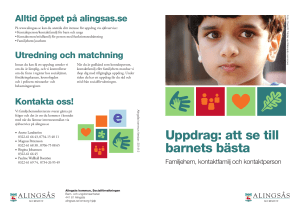 Uppdrag: att se till barnets bästa
