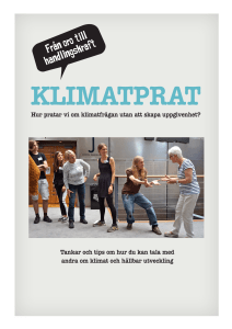 Från oro till handlingskraft