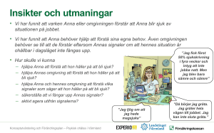 Konceptutvärdering och förändringsplan
