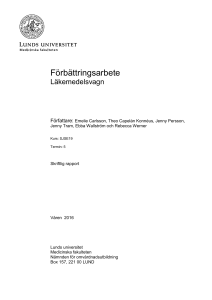 Innehållsförteckning - Medicinska fakulteten