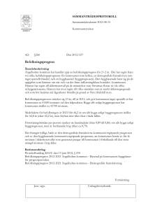 Plats och tid: - Ängelholms kommun