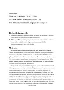 Gör dataspelsberoende till en psykiatrisk diagnos