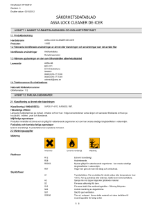 Assa Låsspray De-Icer
