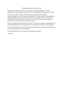 PRO Kallhäll-Stäkets årsmöte 2017-03