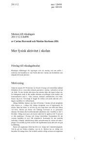 SD144 - Riksdagens öppna data