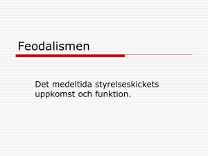 Feodalismen