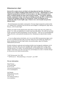 Klimatsmartare chips