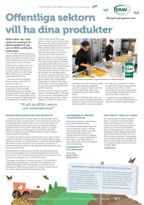 Offentliga sektorn vill ha dina produkter