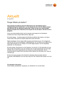 Aktuellt - Swedbank