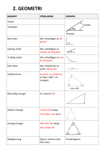 2. geometri