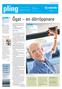 Ögat – en dörröppnare