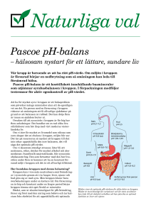 Pascoe pH-balans