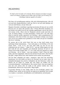 01. Inledning, Guds ord