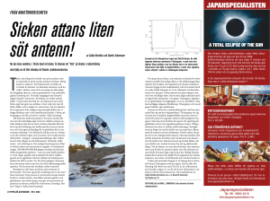 Japanspecialisten - Populär Astronomi