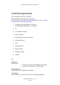 Undersökningsmetoder