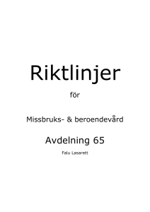 PM för AT-läkare - Landstinget Dalarna