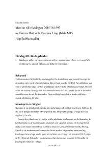 201516MP1902 Avgiftsfria studier