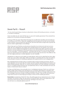 Derek Parfit – filosofi