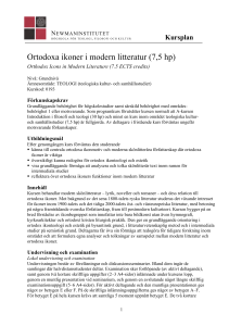 Ortodoxa ikoner i modern litteratur