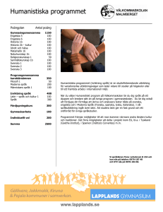 Humanistiska programmet
