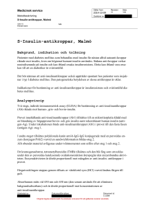 S-Insulin-antikroppar, Malmö