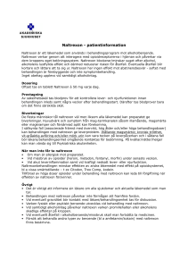 Naltrexon - patientinformation